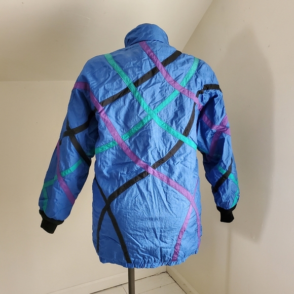 80s 90s Vintage London Fog Insulated Ski Jacket Winter Coat - Picture 4 of 8